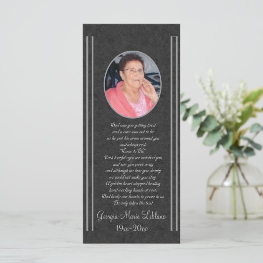 Custom Memorial Keepsakes (Staand voorkant)
