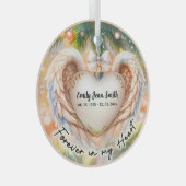 Custom Memorial Ornament (Voorkant Rechts)
