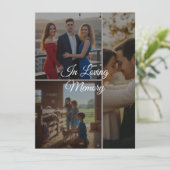 Custom Memory Photo Flat Card – Personalized Keeps (Staand voorkant)