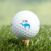 Custom merk golfballen met twee kameel logo (Insitu Shirt)