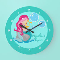 Custom Mermaid Girl Blauwgroen