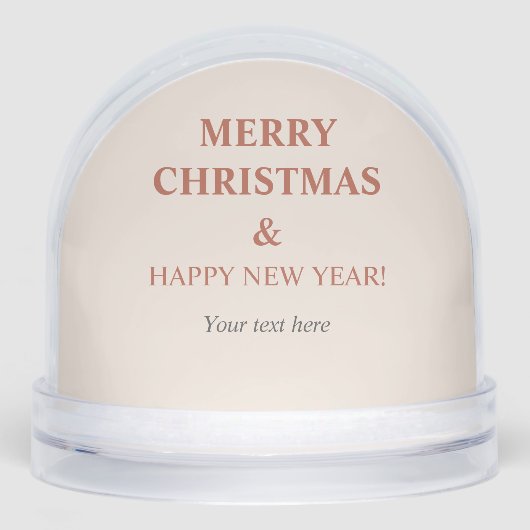 Custom Merry Christmas And Happy New Year (Avant)