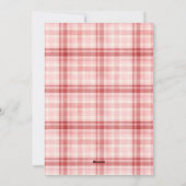 Custom Message Llama Animal Valentines Day Feestdagenkaart (Achterkant)