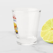 Custom Mexican Fiesta Bachelorette Party  Shot Glas (Rechts)