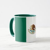 Custom Mexican Pride Heritage Personalized Mug (Devant gauche)