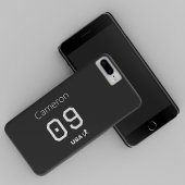 Custom Minimalist American Athlete Monochromatic 