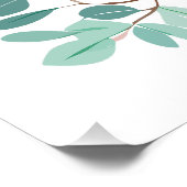 Custom Mint Labrador Retriever Silhouette Poster Perfect Poster (Hoek)