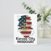 Custom Missouri State Holiday Briefkaart (Staand voorkant)