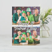 Custom Modern 2-foto's Sjabloon St. Paddys (Staand voorkant)