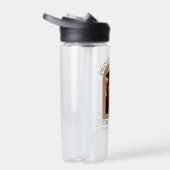 Custom Modern Arch Foto trotse dad afstuderen Waterfles (Rechts)