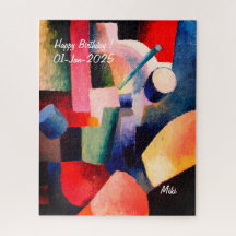 Custom Modern Artistiek Kleurrijk Abstract