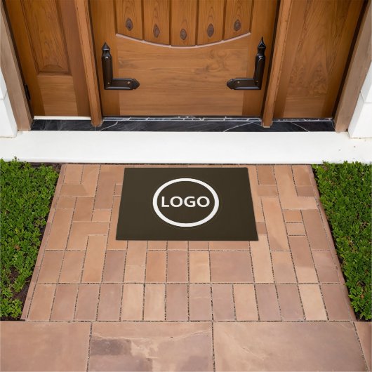 Custom Modern Business Logo Deurmat (Buiten)