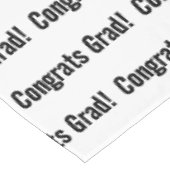 Custom Modern Congrats Afstudeerder Graduation Par Tafelkleed (Gekanteld)