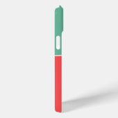 Custom Modern Coral Minimalist Case-Mate iPhone Case (Achterkant / Rechts)