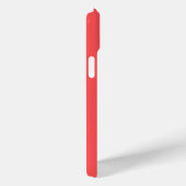 Custom Modern Coral Minimalist Case-Mate iPhone Case (Achterkant / Rechts)