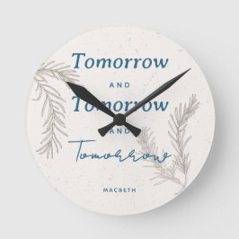 Custom Modern Eenvoudig Custom Elegant Boho Ronde Klok