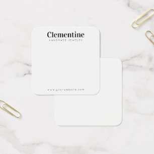 Custom Modern Jewelry Cards