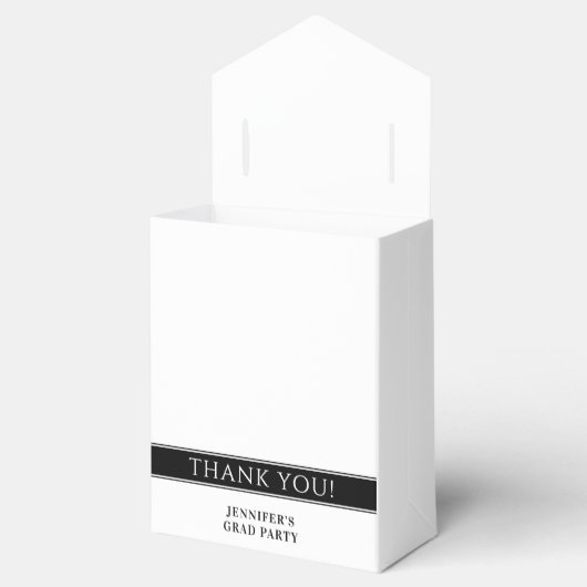 Custom Modern Medical School Afstuderen Bedankdoosjes (Geopend)