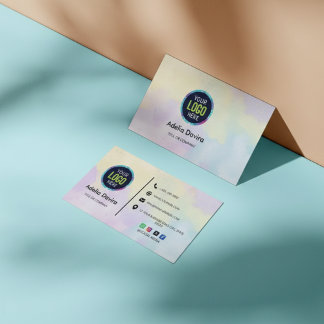 Custom Modern Minimalist Logo for Social Media &  Visitekaartje