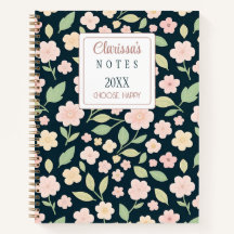 Custom Modern Pink Wildflowers