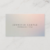 Custom Modern Professional Simple Template Visitekaartje (Voorkant)