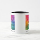 Custom Modern Upload uw foto of eigen Logo 11oz Mok (Midden)