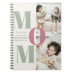 Custom Moederdag Spiral Photo Notitieboek MAM