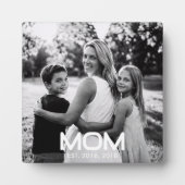 Custom Mom Established Modern Bold Fotoplaat (Voorkant)