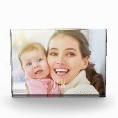 Custom Mom Established Modern Script  Fotoblokken (Voorkant)