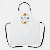 Custom Mom met Kinder namen Moederdag Gift Schort (Voorkant)