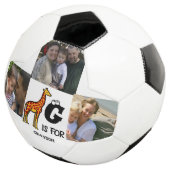 Custom monogram G is for Giraffe cute giraffes (3/4)