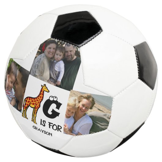 Custom monogram G is for Giraffe cute giraffes (3/4)