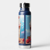 Custom Monogram Ice Cream Sundae Waterfles (Rechts)