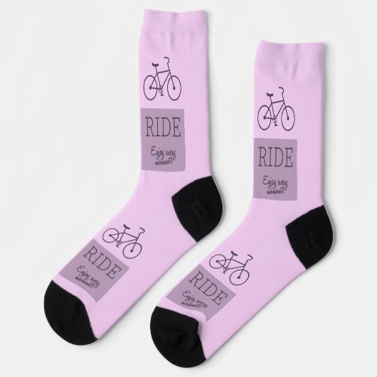 Custom Monogram Life is een Crazy Ride Sokken (Links)