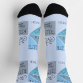 Custom Monogram Life is een Crazy Ride Sokken (Top)