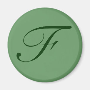 Custom Monogram Magnet Magneet