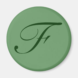 Custom Monogram Magnet Magneet