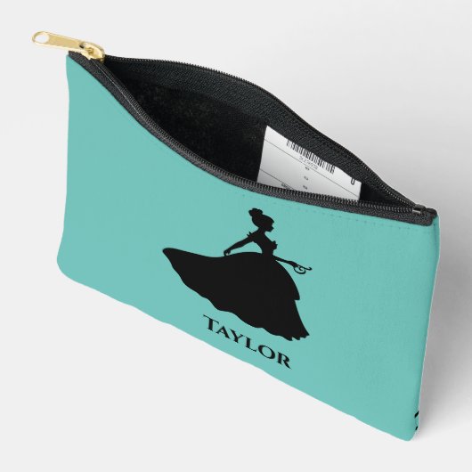 Custom Monogram Prinses Etui (Open)