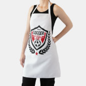 Custom Monogram Soccer Logo Schort (Insitu)