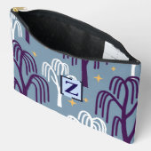 Custom Monogram Willow Tree Pattern Etui (Open)