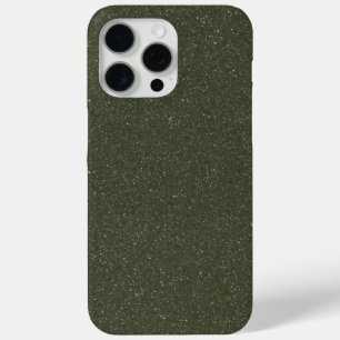 Custom Moss Green Speckled iPhone 15 Pro Max Hoesj Hoesje