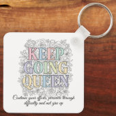 Custom Motivational Keychain (Achterkant)