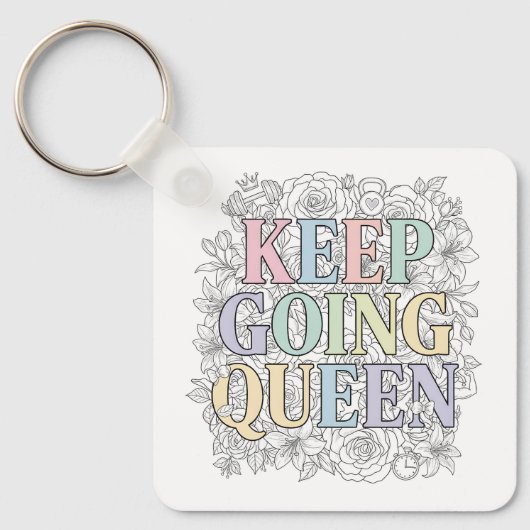 Custom Motivational Keychain (Voorkant)