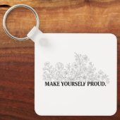 Custom Motivational Keychain (Voorkant)