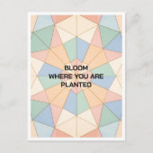 Custom Motivational Post Card Briefkaart (Voorkant)