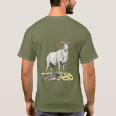 Custom mountain ram t-shirt (Dos)