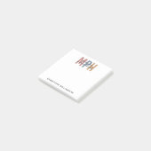 Custom MPH Master of Public Health Afstuderen Post-it® Notes (Schuin)