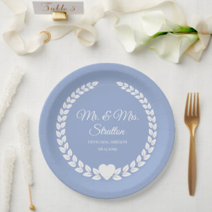 Custom Mr & Mrs Bride and Groom Pas getrouwd Papieren Bordje