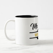 Custom Mr & Mrs Mok met gepersonaliseerde namen (Links)