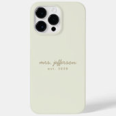 Custom Mrs and Mr Phone Case Gift for Wedding (Achterkant)